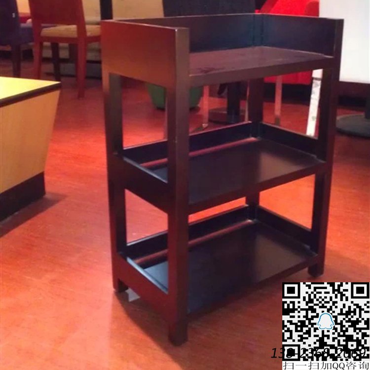 火鍋桌蔬菜架，三層菜架實木，火鍋店餐桌配套