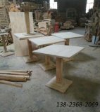 西餐廳實木餐桌|制作工藝白胚！